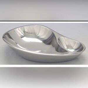 NWT Nambe Dharma Alloy Canapé Server with Storage Pouch